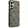 Guess 4G Embossed Ring Cover MagSafe per Samsung Galaxy S26+ (marrone)