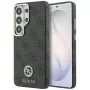 Guess 4G Rhinestone Round Logo Cover MagSafe per Samsung Galaxy S26 Ultra (nero)