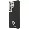 Guess Rhinestone Round Logo Cover MagSafe per Samsung Galaxy S26 Ultra, nero