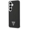 Guess Fixed Glitter Triangle Cover MagSafe per Samsung Galaxy S26, nero