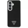 Guess Fixed Glitter Triangle Cover MagSafe per Samsung Galaxy S26, nero