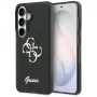 Guess IML Big Metal 4G Script Cover per Samsung Galaxy S26 (nero)