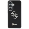 Guess IML Big Metal 4G Script Cover per Samsung Galaxy S26 (nero)