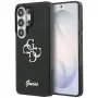 Guess IML Big Metal 4G Script Cover per Samsung Galaxy S26 Ultra (nero)