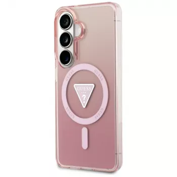 Guess IML Gradient Triangle Cover MagSafe per Samsung Galaxy S26 (rosa)