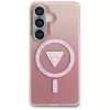Guess IML Gradient Triangle Cover MagSafe per Samsung Galaxy S26 (rosa)