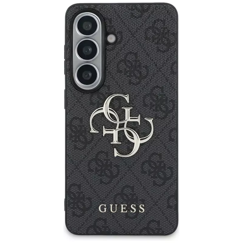 Guess 4G Big Metal Logo Cover per Samsung Galaxy S26 - nero
