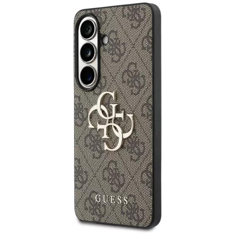 Guess 4G Big Metal Logo Cover per Samsung Galaxy S26 (marrone)