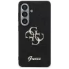 Guess Fixed Glitter Big 4G Metal Logo Cover per Samsung Galaxy S26 (nero)