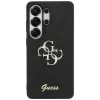 Guess Fixed Glitter Big 4G Metal Logo Cover per Samsung Galaxy S26 Ultra (nero)