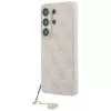 Guess 4G Classic Logo Charm Cover MagSafe per Samsung Galaxy S26 Ultra (rosa)
