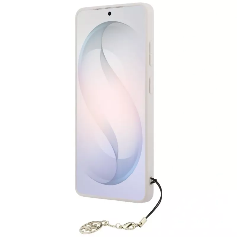 Guess 4G Classic Logo Charm Cover MagSafe per Samsung Galaxy S26 Ultra (rosa)