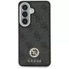 Guess 4G Big Rhinestone Triangle Strap Cover MagSafe per cellulare con set per Samsung Galaxy S26 - nero