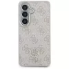 Guess 4G Big Rhinestone Triangle Strap Custodia MagSafe e Lanyard Set per Samsung Galaxy S26, Rosa