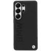 BMW Leather Hot Stamp Cover MagSafe per Samsung Galaxy S26 Ultra nero