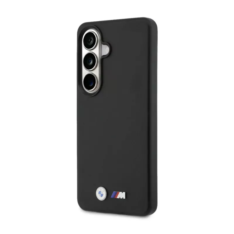 BMW M Metal Logo Cover MagSafe per Samsung Galaxy S26 nero