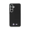 BMW M Metal Logo Cover MagSafe per Samsung Galaxy S26 nero