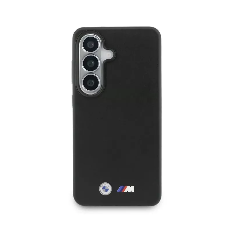 Custodia MagSafe BMW M Metal Logo per Samsung Galaxy S26+ nero
