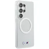 Custodia MagSafe BMW IML Shockproof Metal Logo per Samsung Galaxy S26 Ultra trasparente