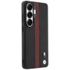 Custodia MagSafe BMW Perforated Stripe Logo per Samsung Galaxy S26 Ultra rosso