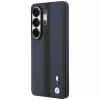 Custodia MagSafe BMW Perforated Stripe Logo per Samsung Galaxy S26 Ultra blu navy