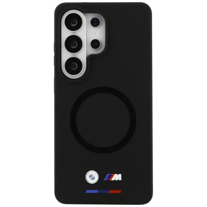 Custodia MagSafe BMW M Silicone per Samsung Galaxy S26 Ultra nero