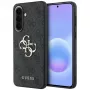 Guess Leather 4G Metal Logo Case per Samsung Galaxy A57 5G, nero