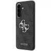 Guess Leather 4G Metal Logo Case per Samsung Galaxy A57 5G, nero