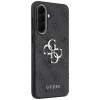 Guess Leather 4G Metal Logo Case per Samsung Galaxy A57 5G, nero