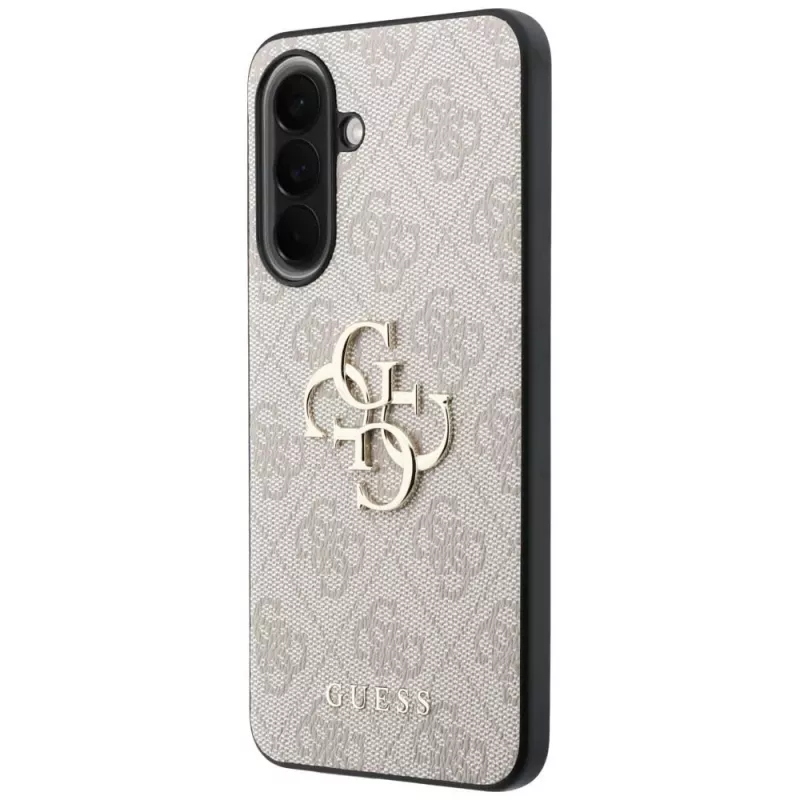 Guess Leather 4G Metal Logo Case per Samsung Galaxy A57 5G rosa