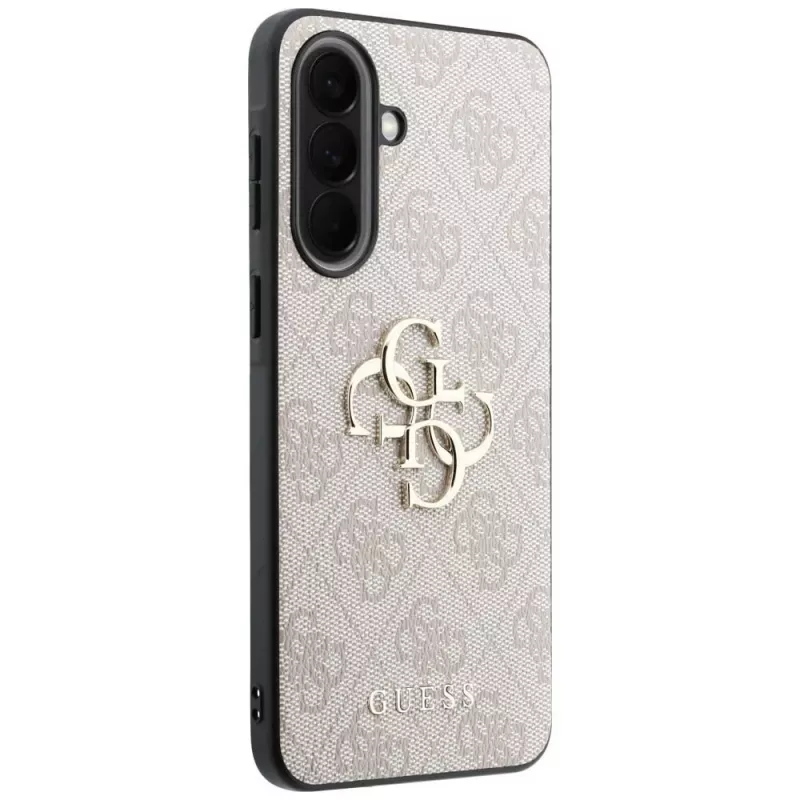 Guess Leather 4G Metal Logo Case per Samsung Galaxy A57 5G rosa