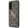 Guess Leather 4G Metal Logo Case per Samsung Galaxy A57 5G marrone