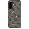 Guess Leather 4G Metal Logo Case per Samsung Galaxy A57 5G marrone