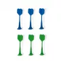Janod set freccette magnetiche 6 pezzi (verde e blu)