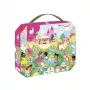 Janod Puzzle in valigetta Principesse 36 pezzi 4+ Made in France