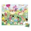 Janod Puzzle in valigetta Principesse 36 pezzi 4+ Made in France