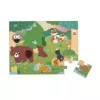 Janod Puzzle tattile sensoriale Foresta 20 pezzi 2+