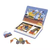 Janod Magnetibook Cantiere gioco magnetico educativo