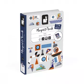 Janod Magnetibook Cosmo gioco magnetico educativo - tema spazio
