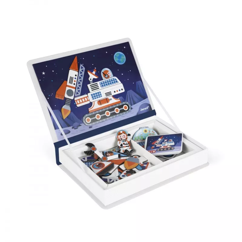 Janod Magnetibook Cosmo gioco magnetico educativo - tema spazio