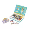 Janod Magnetibook Storia - giocattolo magnetico educativo per bambini da 3 a 8 anni