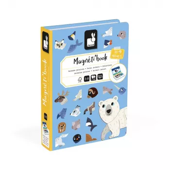 Janod Magnetibook Animali polari giocattolo magnetico educativo