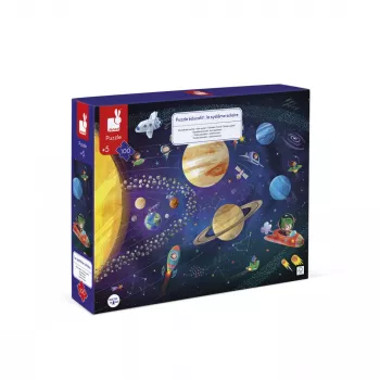 Janod Puzzle Sistema solare 100 pezzi