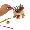 Janod Crazy Sticks gioco di equilibrio - gioco di abilità in legno per 1-4 giocatori, multicolore