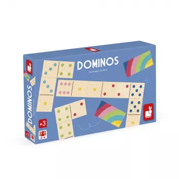 Janod Pure Domino gioco in legno 3+