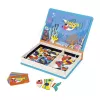 Janod Magnetibook Pesci tropicali libro puzzle magnetico 3+