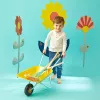 Janod Little Gardener carriola in metallo per bambini 2+