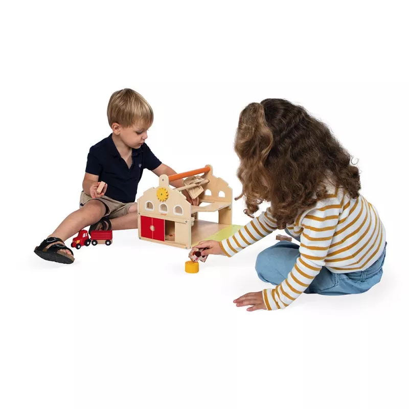 Janod Farma set di gioco in legno fattoria J03318