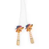 Janod Applepop Corda per saltare con manici in legno 3+