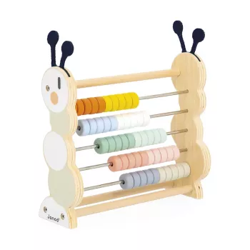 Janod Sweet Cocoon Bruco abaco gioco di conteggio
